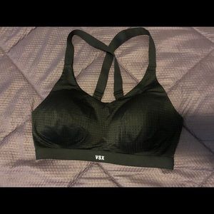 Victoria’s Secret Black sports bra.